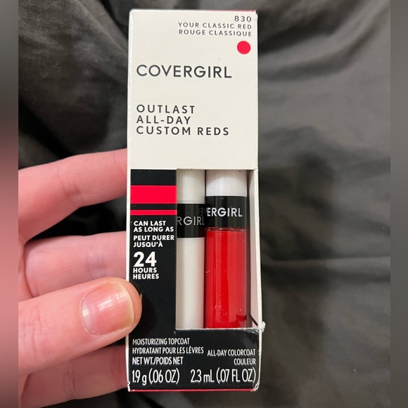 COVERGIRL Outlast All-Day Lip Color Custom Reds, Your Classic Red, 0.06 - Picture 3 of 10